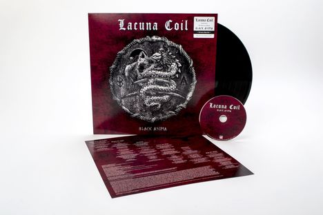 Lacuna Coil: Black Anima (180g), 1 LP und 1 CD