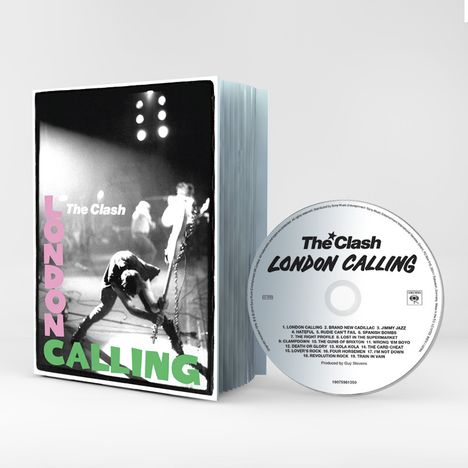 The Clash: London Calling (The Scrapbook), 1 CD und 1 Buch