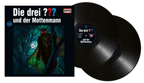 Die drei ???: Die drei ??? (Folge 206) - und der Mottenmann (180g) (Limited Edition), 2 LPs