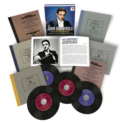 John Barbirolli &amp; New York Philharmonic - The Complete RCA and Columbia Album Collection, 6 CDs