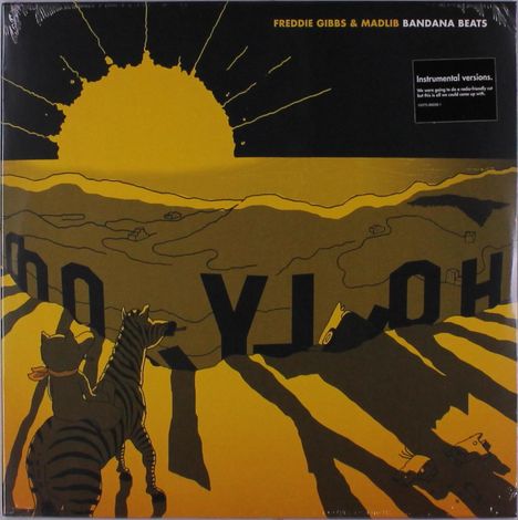 Freddie Gibbs &amp; Madlib: Bandana Beats (Instrumental Versions), LP