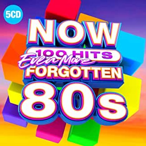 Now 100 Hits Even More Forgotten 80s, 5 CDs