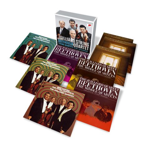 Ludwig van Beethoven (1770-1827): Streichquartette Nr.1-16, 8 CDs