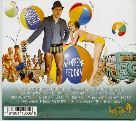 Rockin' Johnny Burgin: Neoprene Fedora, CD