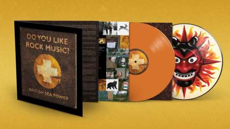 British Sea Power: Do You Like Rock Music? (Limited 15th Anniversary Edition)  (LP1: Picture Disc/LP2: Orange Vinyl), 2 LPs