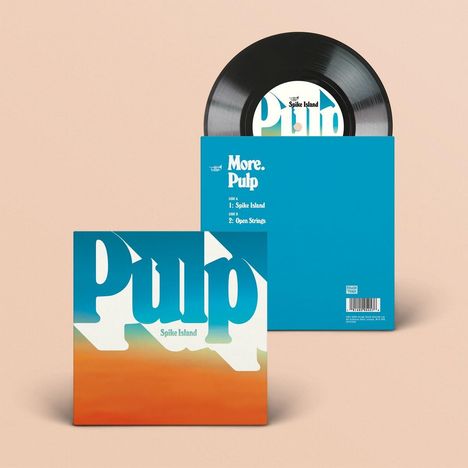 Pulp: Spike Island / Open Strings, Single 7"
