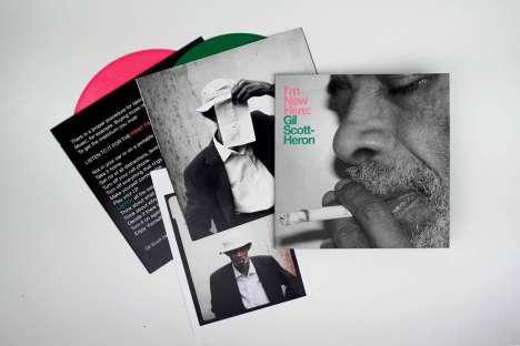 Gil Scott-Heron (1949-2011): I'm New Here (10th Anniversary Expanded Edition) (Green &amp; Pink Vinyl), 2 LPs