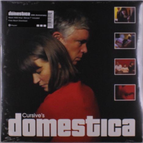 Cursive: Cursive's Domestica (20th Anniversary), 1 LP und 1 Single 7"