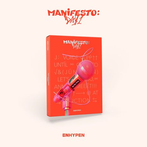 Enhypen: Manifesto : Day 1 (J Ver.), 1 CD und 1 Buch