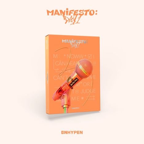 Enhypen: Manifesto : Day 1 (M Ver.), 1 CD und 1 Buch