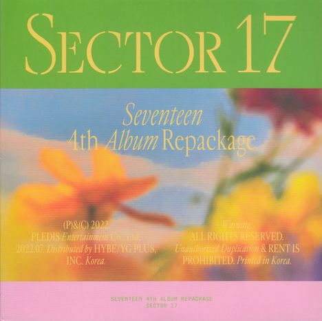 Seventeen: Sector 17 (Compact Version), CD