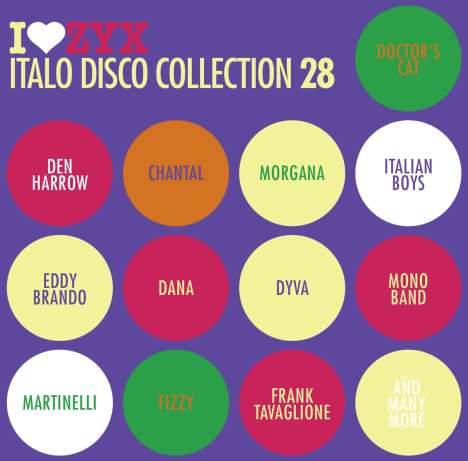 Italo Disco Collection 28, 3 CDs