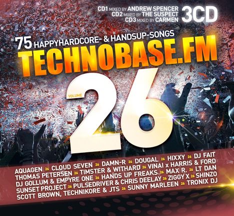 TechnoBase.FM Vol.26, 3 CDs