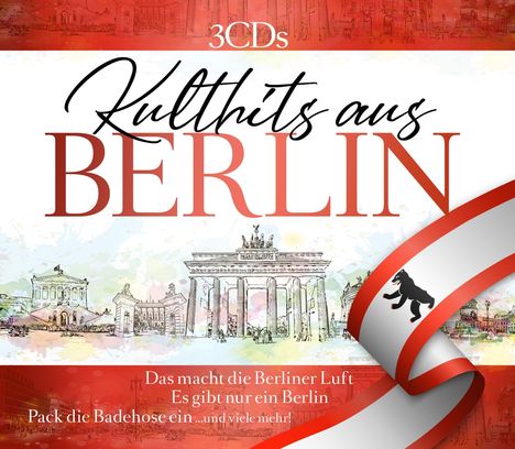 Kulthits aus Berlin, 3 CDs