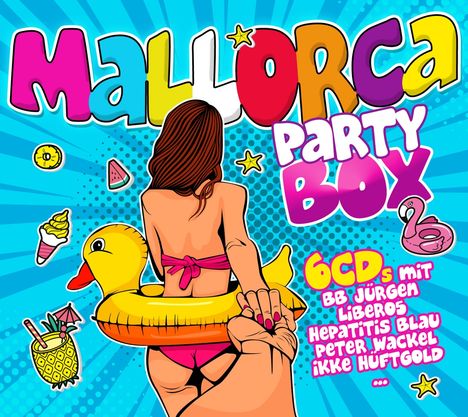Mallorca Party Box, 6 CDs