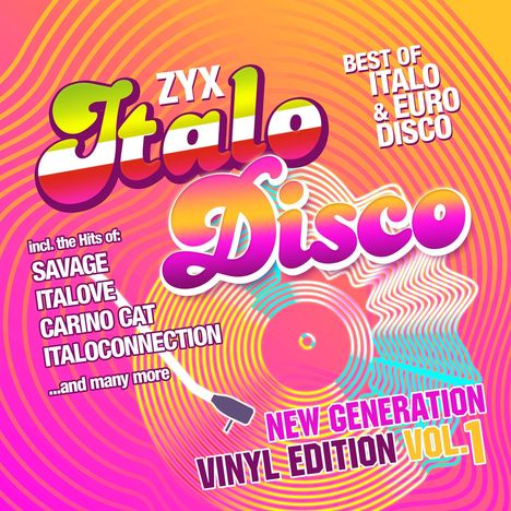ZYX Italo Disco: New Generation - Vinyl Edition Vol. 1, LP