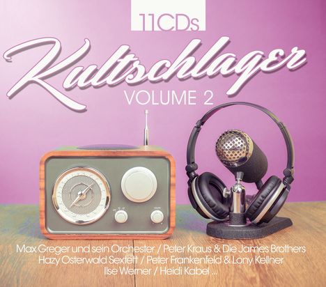 Kultschlager Vol.2, 11 CDs