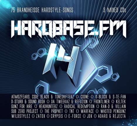 HardBase.FM Vol.14, 3 CDs