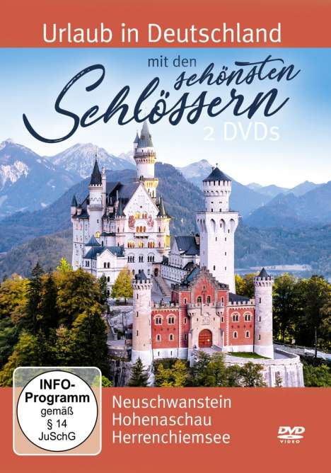 Urlaub in Deutschland mit den schönsten Schlössern, 2 DVDs