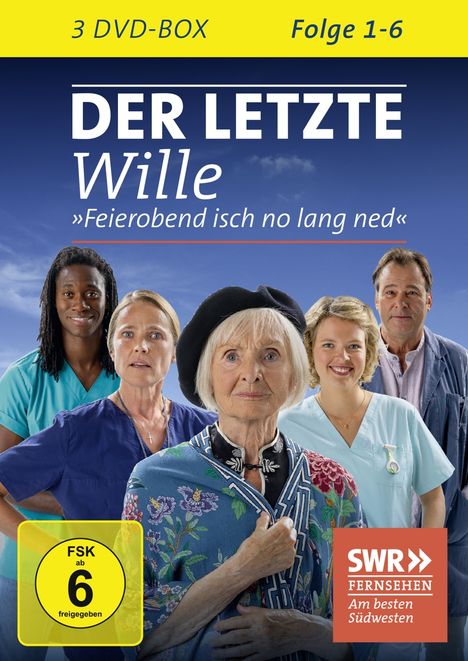 Der letzte Wille Folge 1-6, 3 DVDs