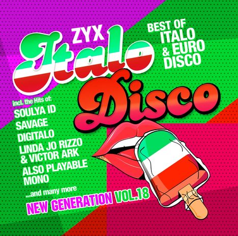 ZYX Italo Disco: New Generation Vol.18, 2 CDs