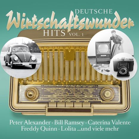 Deutsche Wirtschaftswunder Hits Vol.1, LP