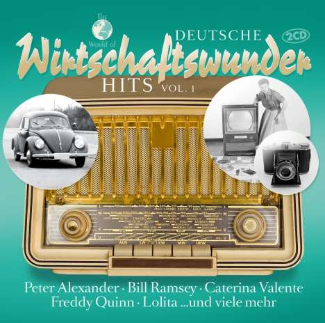 The World Of Deutsche Wirtschaftswunder Hits Vol.1, 2 CDs