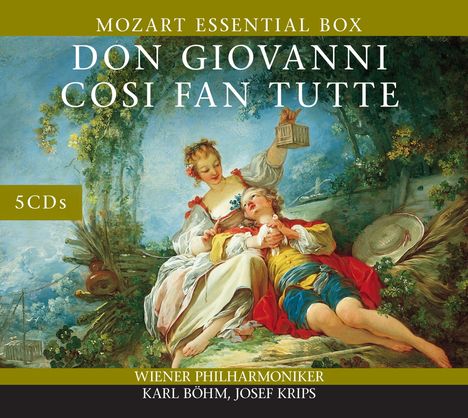 Wiener Philharmoniker: Don Giovanni-Cosi Fan Tutte, 5 CDs