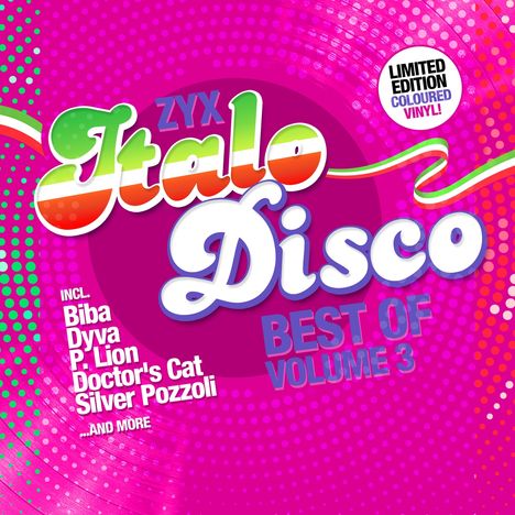 ZYX Italo Disco: Best Of Vol.3 (Limited Edition) (Colored Vinyl), 2 LPs