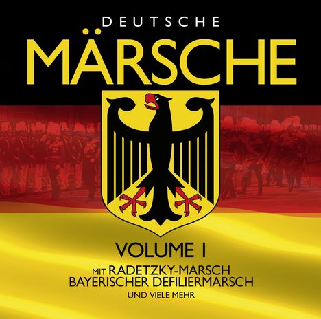 Deutsche Märsche Vol.1, CD