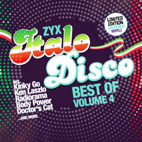 ZYX Italo Disco: Best Of Vol.4 (Limited Edition) (Colored Vinyl), 2 LPs