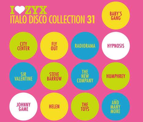 ZYX Italo Disco Collection 31, 3 CDs