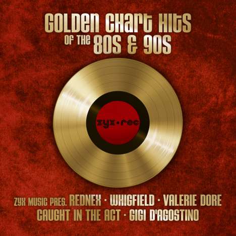 Golden Chart Hits Of The 80s &amp; 90s, CD