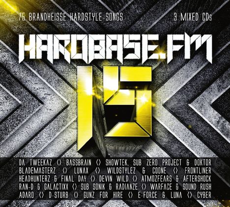 HardBase.FM Vol. 15, 3 CDs