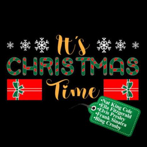It's Christmas Time (Limited Edition) (Santa Red Vinyl), LP