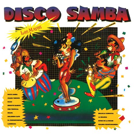Los Mayos: Disco Samba (Colored Vinyl), 1 LP und 1 CD
