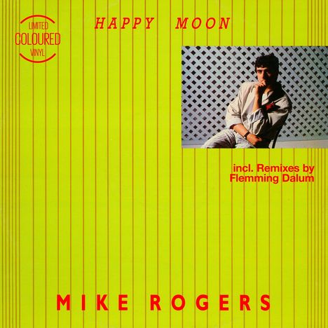 Mike Rogers: Happy Moon, Single 12"