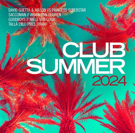 Club Summer 2024, CD