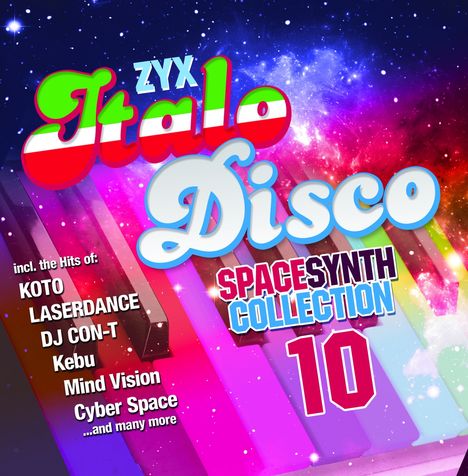 ZYX Italo Disco Spacesynth Collection 10, 2 CDs