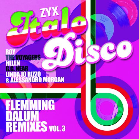 ZYX Italo Disco: Flemming Dalum Remixes Vol. 3, LP