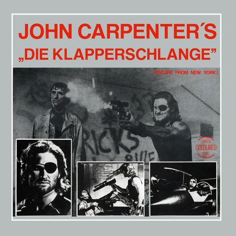 John Carpenter (geb. 1948): Die Klapperschlange (Escape From New York), Single 12"