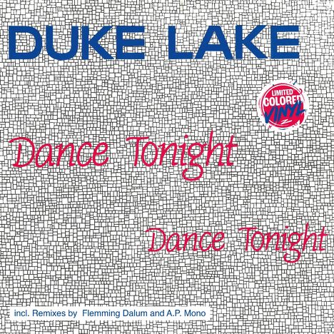 Duke Lake: Dance Tonight, Single 12"