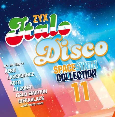 ZYX Italo Disco Spacesynth Collection 11, 2 CDs