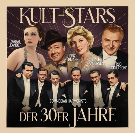 Kult-Stars der 30er Jahre, 3 CDs