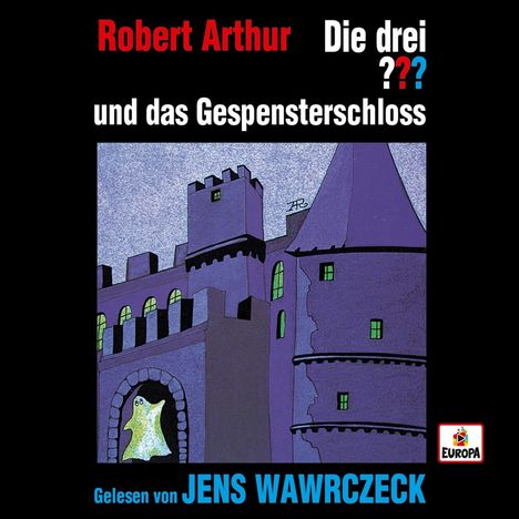 Jens Wawrczeck liest... Die drei ??? und das Gespensterschloß, 4 CDs