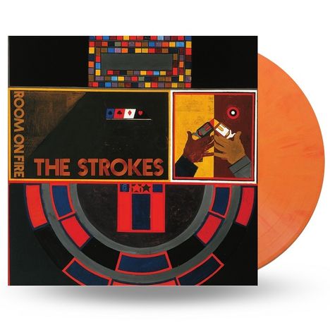 The Strokes: Room On Fire (Limited Edition) (Translucent Orange/Red Vinyl), LP