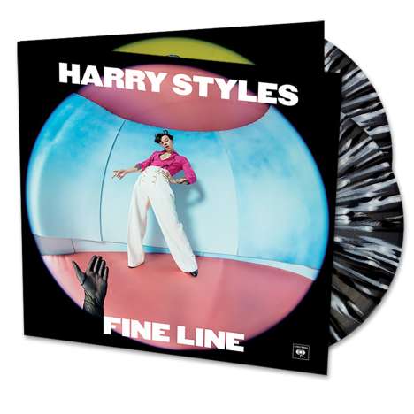 Harry Styles: Fine Line (Limited Edition) (Black &amp; White Splattered Vinyl), 2 LPs