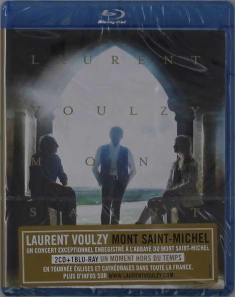 Laurent Voulzy: Mont Saint-Michel, 2 CDs und 1 Blu-ray Disc