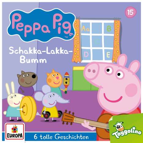 Peppa Pig (015) Schakka-Lakka-Bumm (und 5 weitere Geschichten), CD