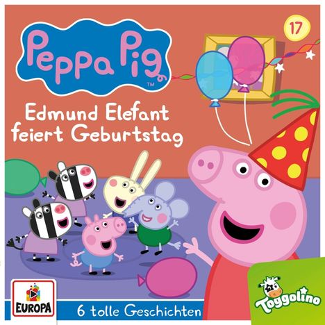 017/Edmund Elefant feiert Geburtstag (und 5 weitere Geschichten), CD